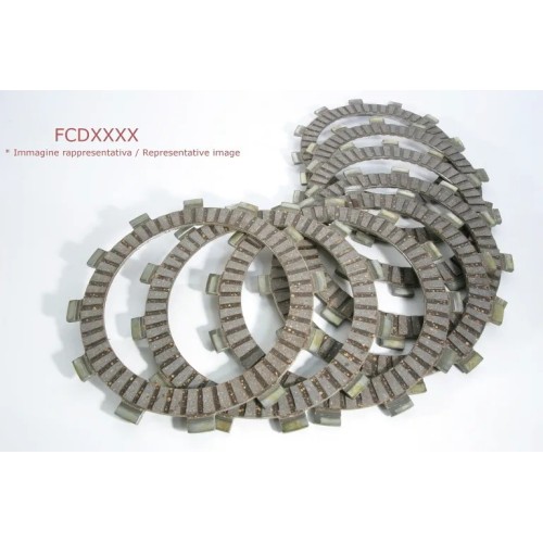 discos de embrague honda cbf250 dominator 250 ferodo fcd1129