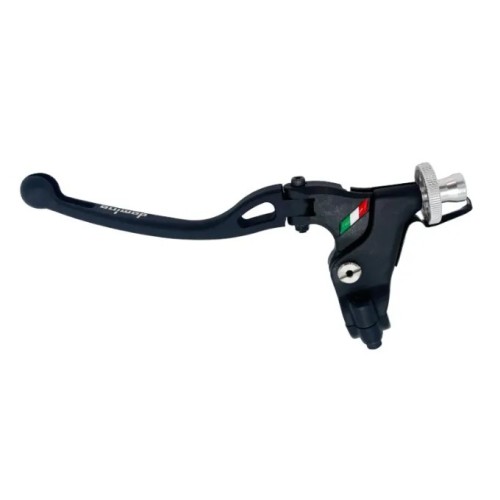maneta de embrague racing abatible domino f 28 con soporte 4137 04 01