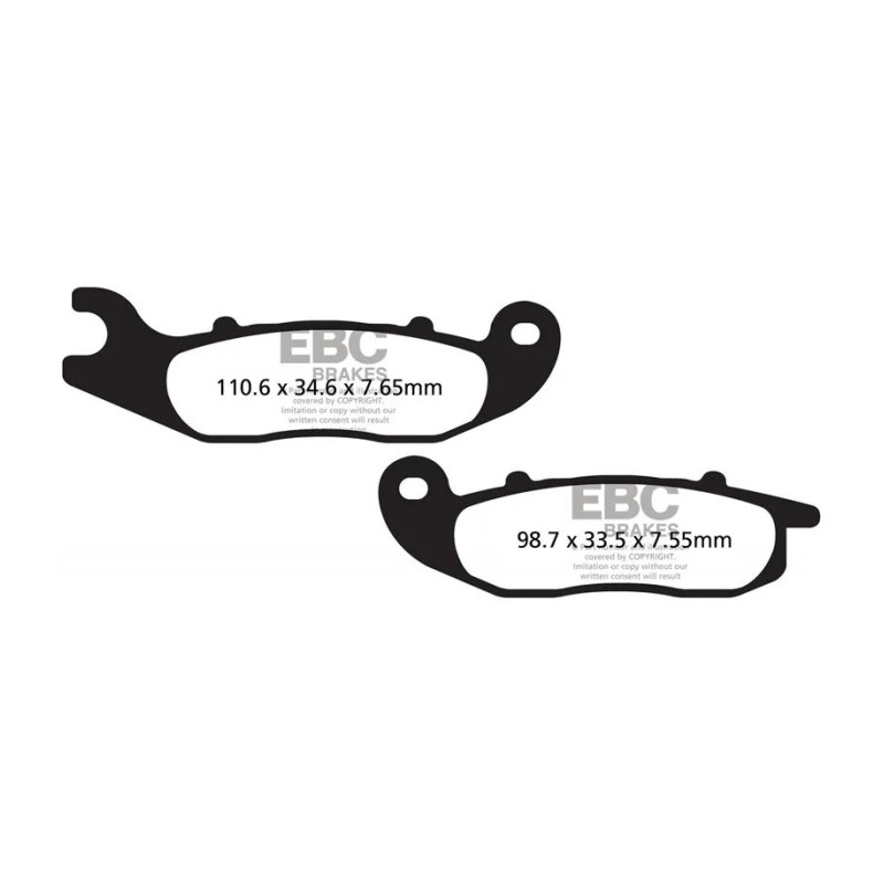 pastillas ebc honda pcx 125 y varias sfac693
