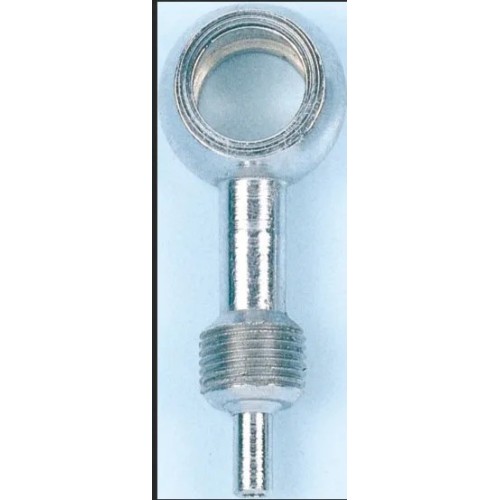 banjo de moto recuperable cromado frentubo b1620