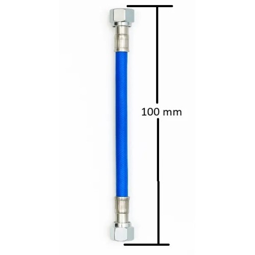 tubo de moto acero 100mm frentubo a06 0100 x1blu