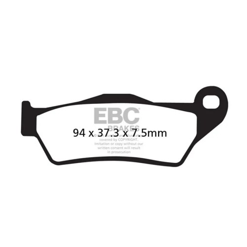 pastillas de freno ebc fa181tt semi metalicas serie tt