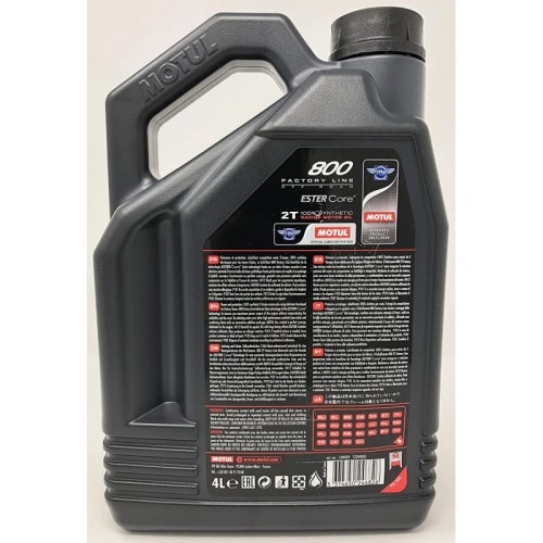 aceite motul 800 2t fl off road 4l 104039