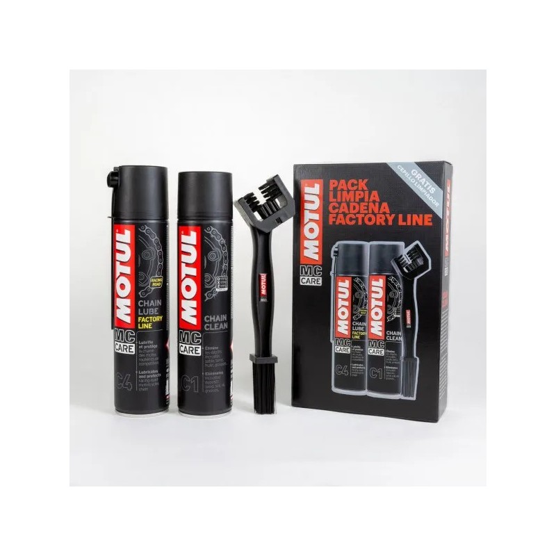 pack limpia cadenas motul factory line c1yc4 109919