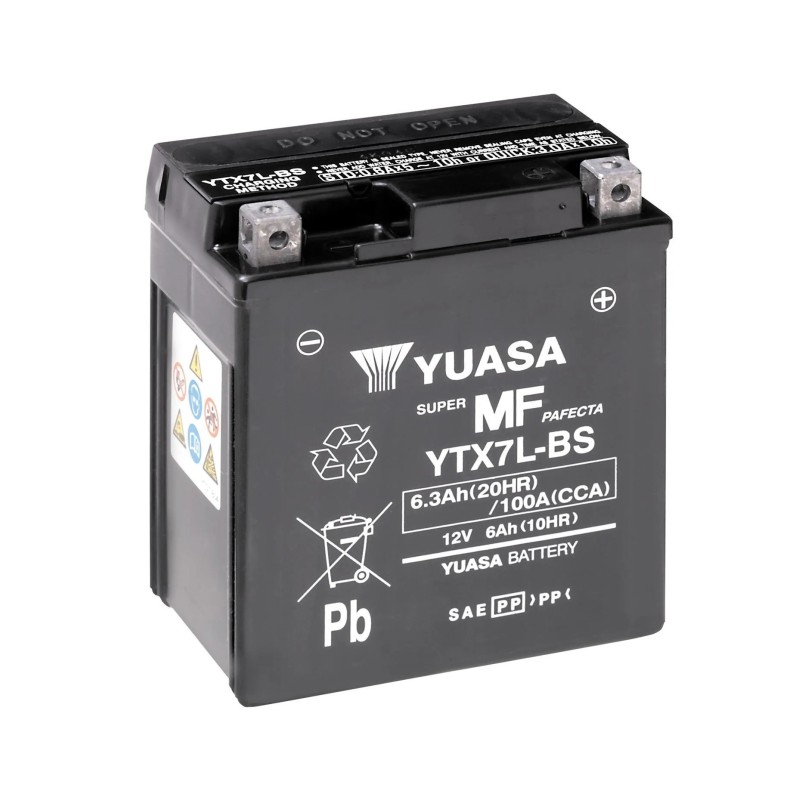 bateria para motocicleta yuasa mf 6 3ah wc ytx7l