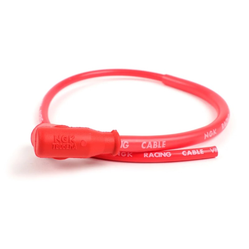 pipa bujia de moto con cable ngk 8054 racing cr4