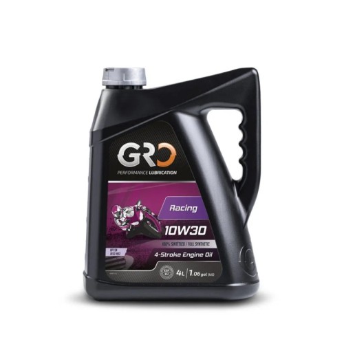 aceite de motor gro racing 10w30 4 litros 9007360