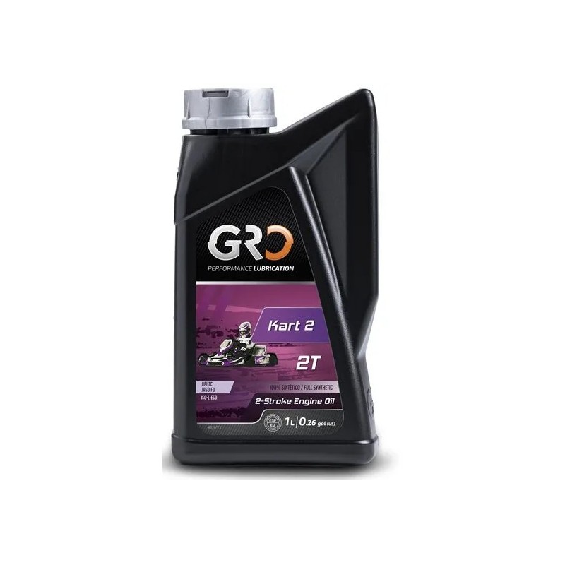 aceite de mezcla para kart 2 tiempos gro kart2 1 litro 9020590