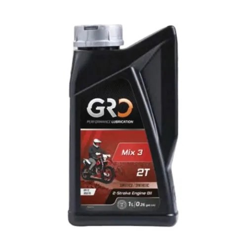 aceite para mezcla motores 2 tiempor gro mix3 2t 1 litro 9020890
