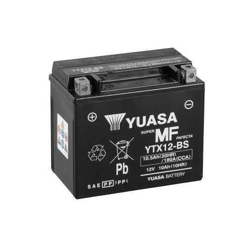 bateria para motocicleta yuasa mf 10 5ah wc ytx12