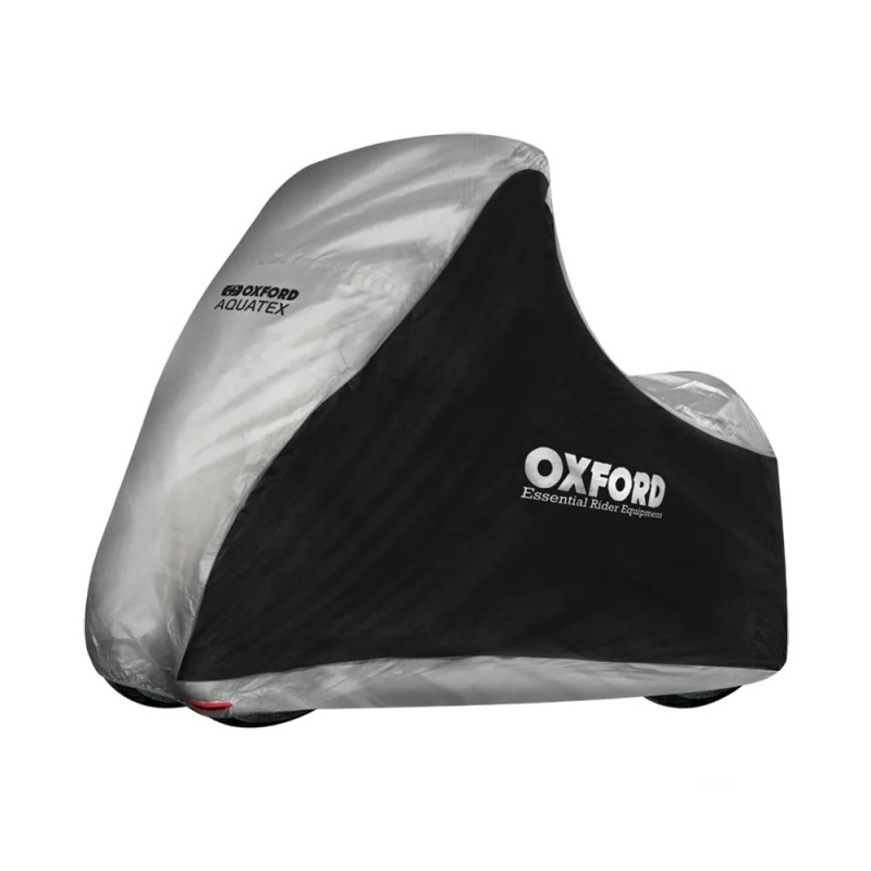 funda para moto oxford aquatex mp3 negro plata cv215