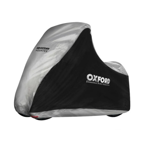 funda para moto oxford aquatex mp3 negro plata cv215