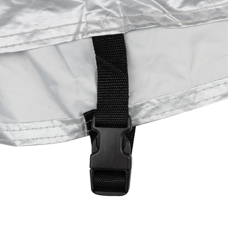 funda para moto oxford aquatex mp3 negro plata cv215