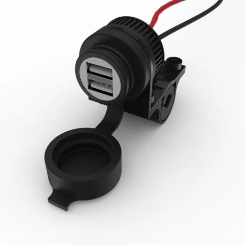 toma usb doble para moto oxford 5 v 2 a resistente a la intemperie