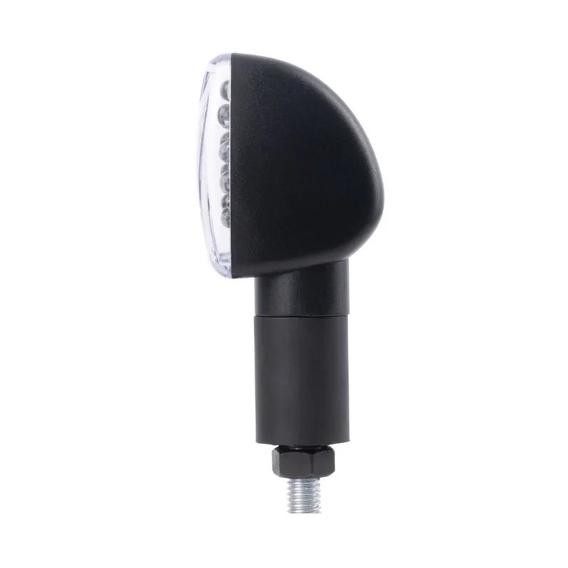 intermitentes moto led oxford signal 15 led cuerpo negro mate con resistencias juego
