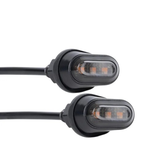 intermitentes moto led oxford darkeye flush fit micro lente ahumada