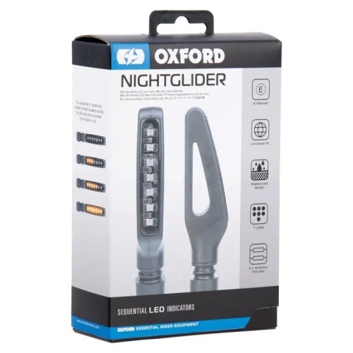intemitentes led moto secuenciales incluyen resistencias oxford nightglider