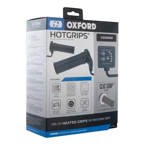 Puños calefactables Oxford Courier Advanced EL695 – Confort diario