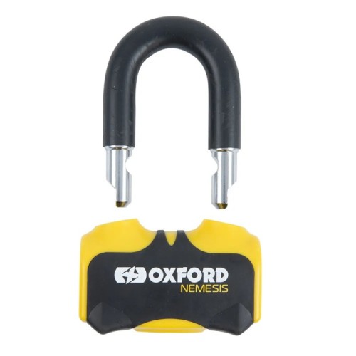 candado de disco oxford nemesis 16 mm amarillo lk471