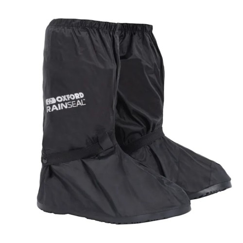 Cubre botas Oxford negros – Protección impermeable para moto