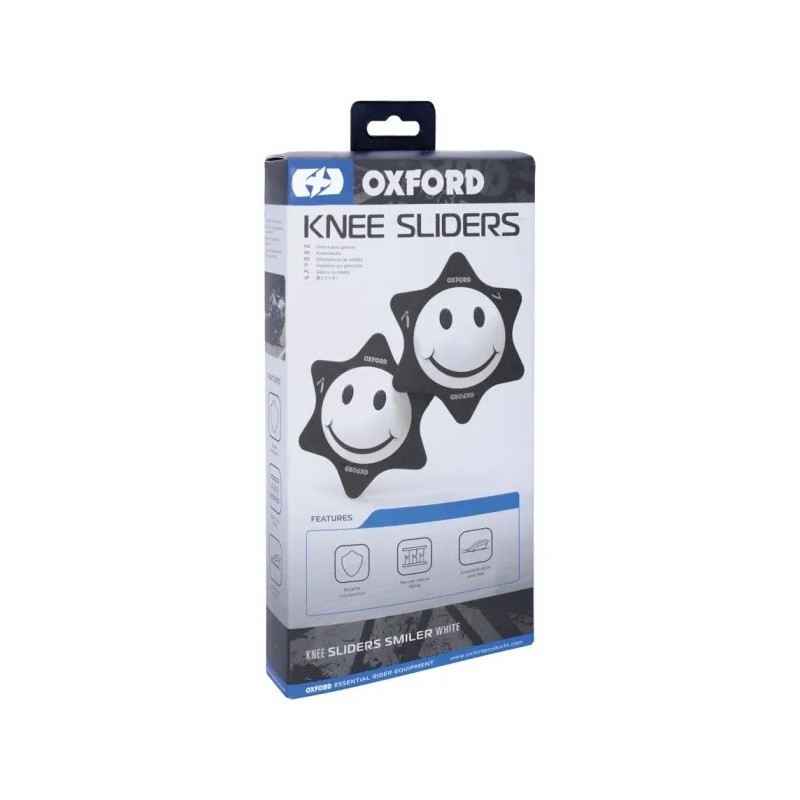 Deslizaderas Oxford Smiler blancas OX685 – Circuito y carretera