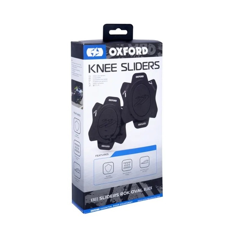 Deslizadera Oxford Rok Oval negra – Durabilidad y confort