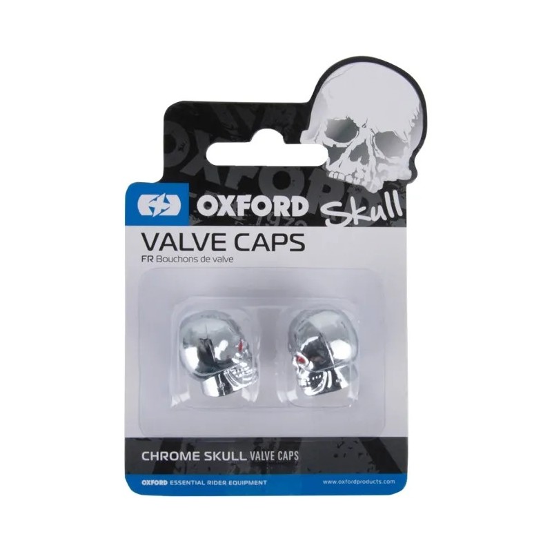 Tapones válvula Oxford calaveras OX766 – Estilo y resistencia