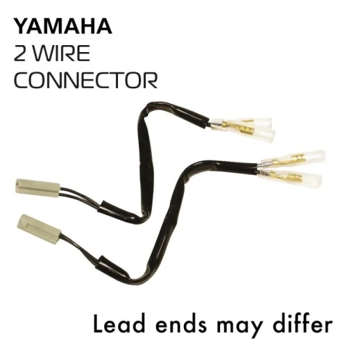 conector para intermitentes especificos 2 cables yamaha ox890