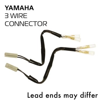 conector oxford para intermitentes especificos 3 cables c luz diurna yamaha ox891