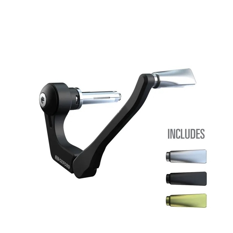 protector de maneta racing en aluminio oxford lever guard pro