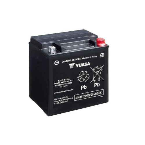 bateria para motocicleta yuasa mf 31 6ah cp yix30l bs pw