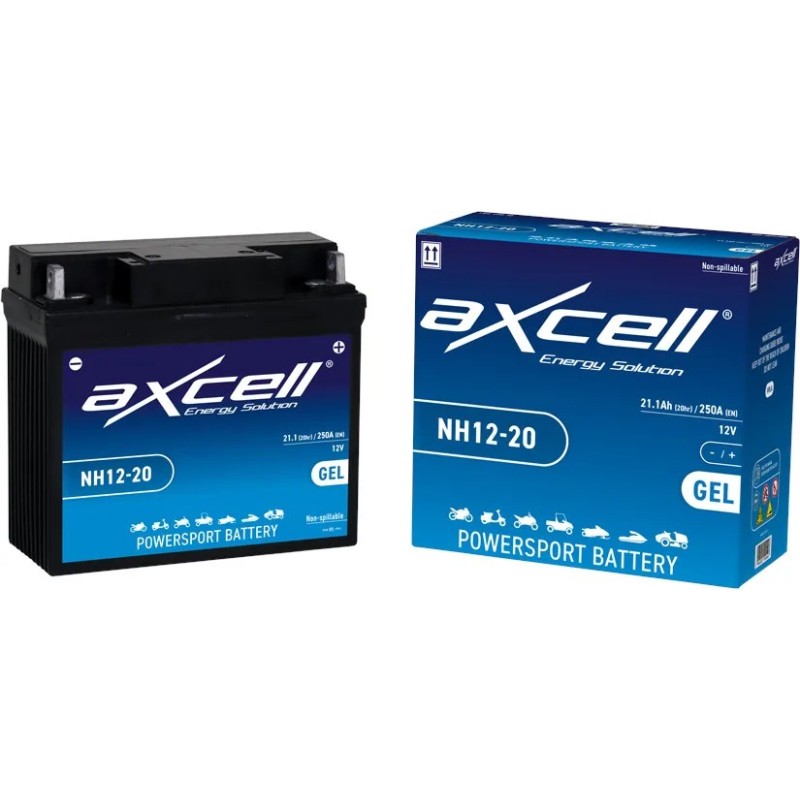 bateria moto axcell gel nh12 20
