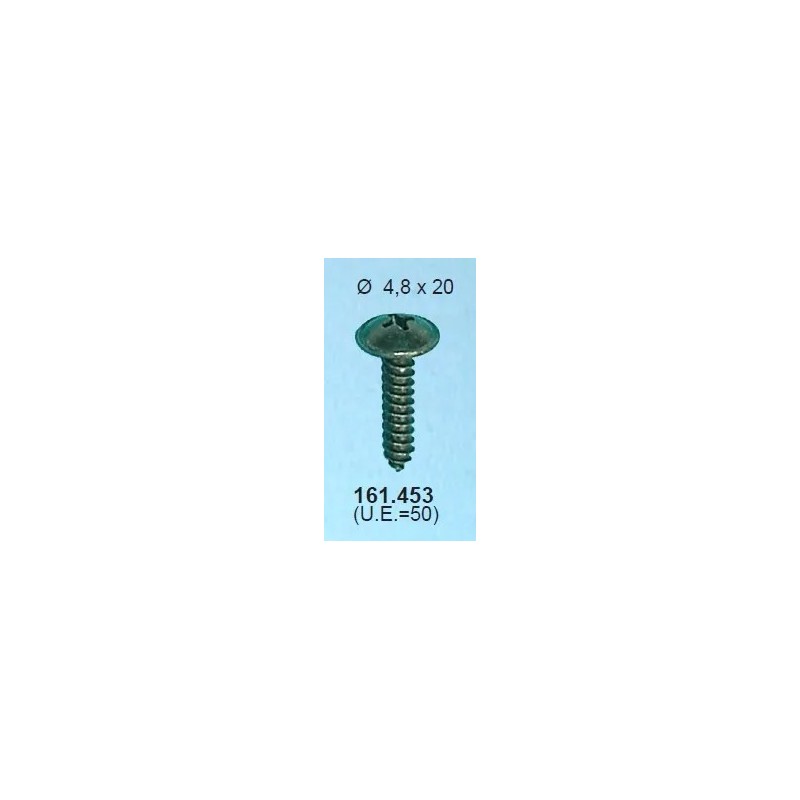 tornillo carroceria 4 8 x 20