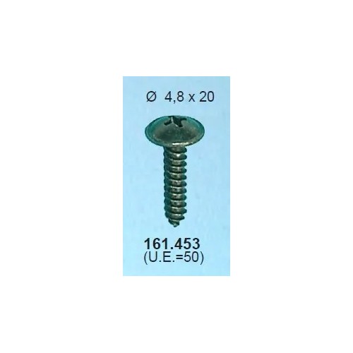 tornillo carroceria 4 8 x 20