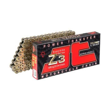 cadena de moto jt sprockets 530z3 x ring 112 eslabones 530z3112rljts