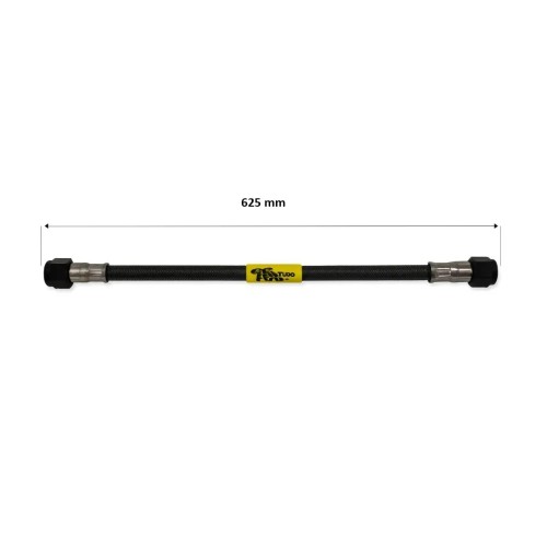 tubo latiguillo carbono 625 mm negro fren tubo a09c0625 linea de freno moto carbotech