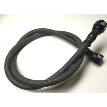 tubo latiguillo carbono 100 mm negro fren tubo a09c0100 linea de freno moto carbotech 2