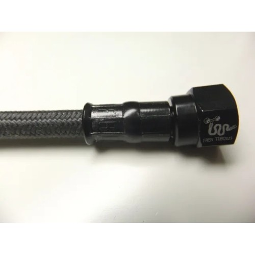 tubo latiguillo carbono 100 mm negro fren tubo a09c0100 linea de freno moto carbotech