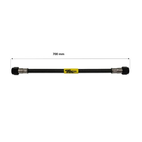 tubo latiguillo carbono 700 mm negro fren tubo a09c0700 linea de freno moto carbotech