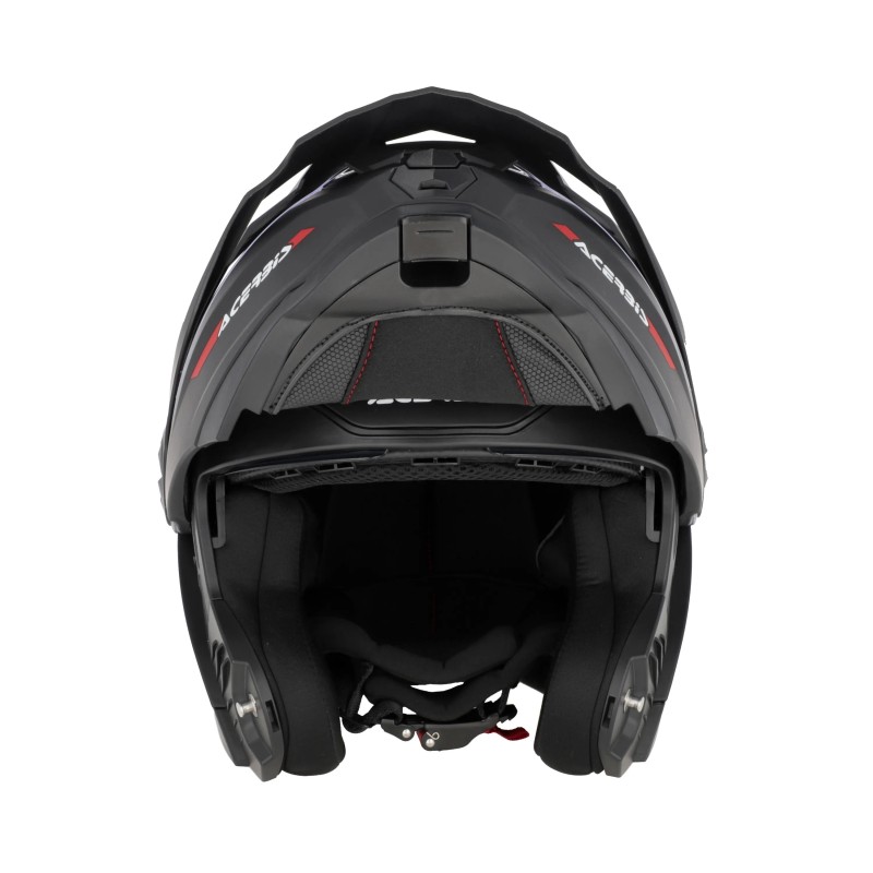 casco modular acerbis rider color negro mate talla xl 0026576 091