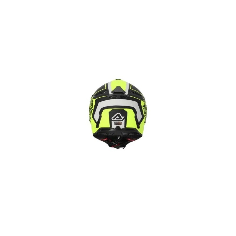 casco acerbis profile 5 negro y amarillo fluor talla xxl 0025274 457