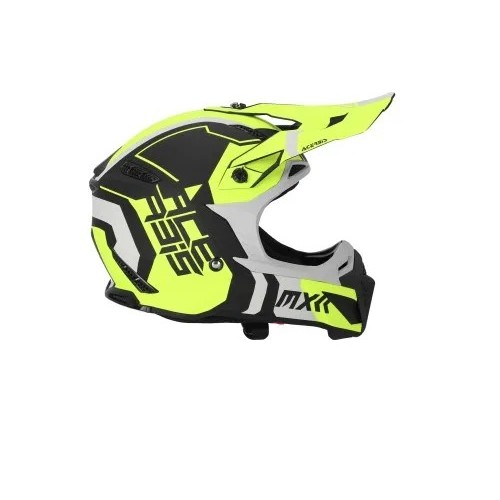 casco acerbis profile 5 negro y amarillo fluor talla xxl 0025274 457