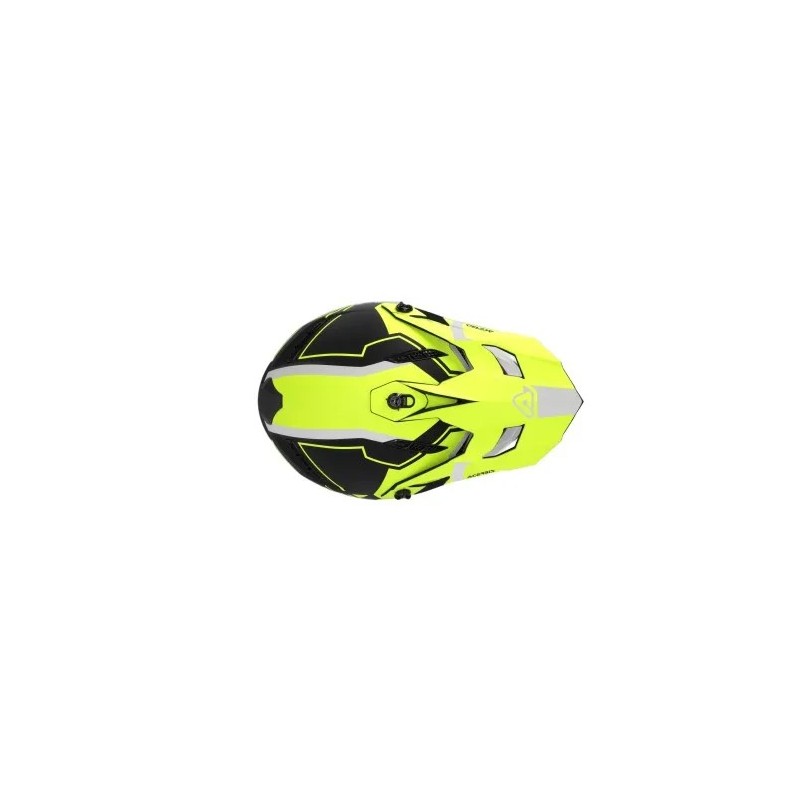 casco acerbis profile 5 negro y amarillo fluor talla xxl 0025274 457