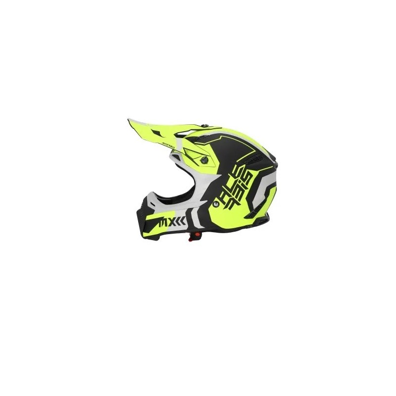 casco acerbis profile 5 negro y amarillo fluor talla xxl 0025274 457