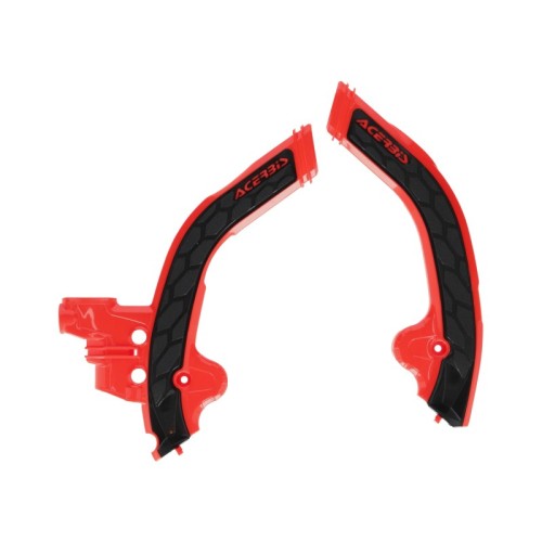 protector de chasis x grip acerbis 0026345 beta rr 2t 4t 2020 2023 negro rojo