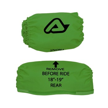 fundas para neumaticos x tire cover 2 0 acerbis para ruedas 21 delantera y 18 19 trasera