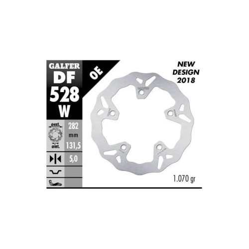 kit freno oversize galfer kg4953fs yamaha t max 530 2014 delantero 320 mm trasero wav
