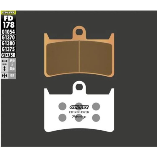 kit freno delantero oversize galfer kg4982qs yamaha t max 530 560 cubiq 320 mm