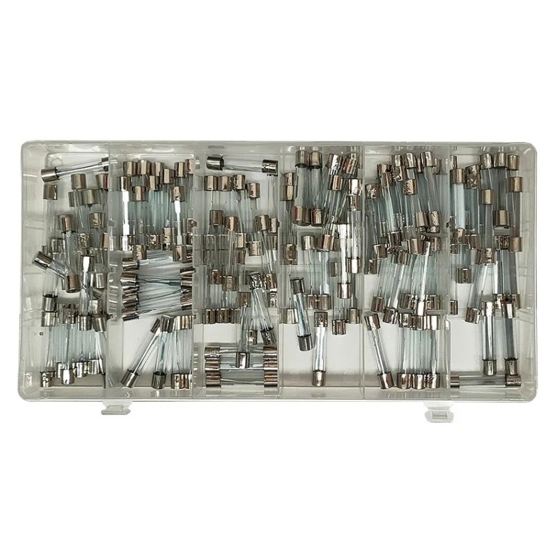 surtido fusibles de cristal toolhub 9835 para moto automocion 120 pzs