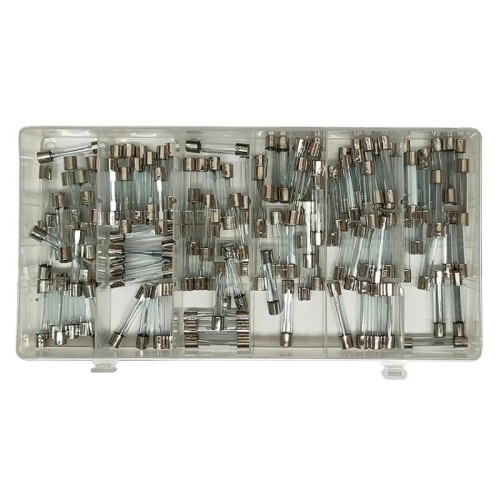surtido fusibles de cristal toolhub 9835 para moto automocion 120 pzs
